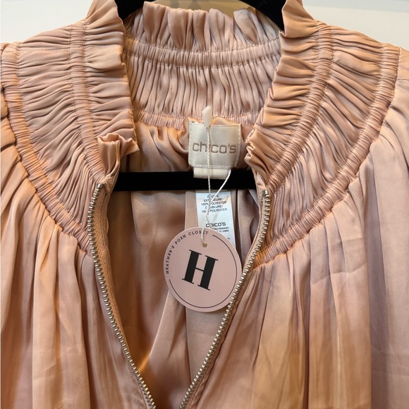 CHICO’S Women's Pink Jacket - Picture 2 of 4